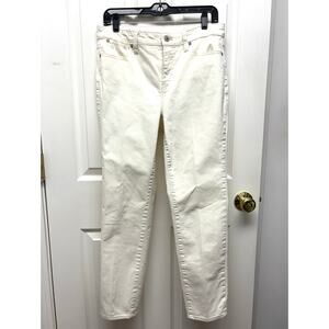 Talbots Jeans, Off White Flawless Slim Ankle, Women's Size 8